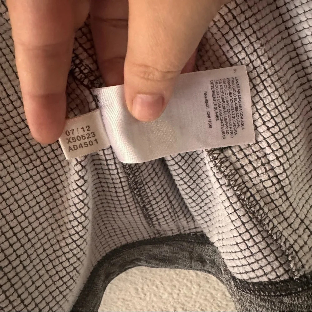 Reebok Medium Gorpcore Interval Flex Heather Gray Athletic Zip Up Jacket Sporty - Picture 9 of 11